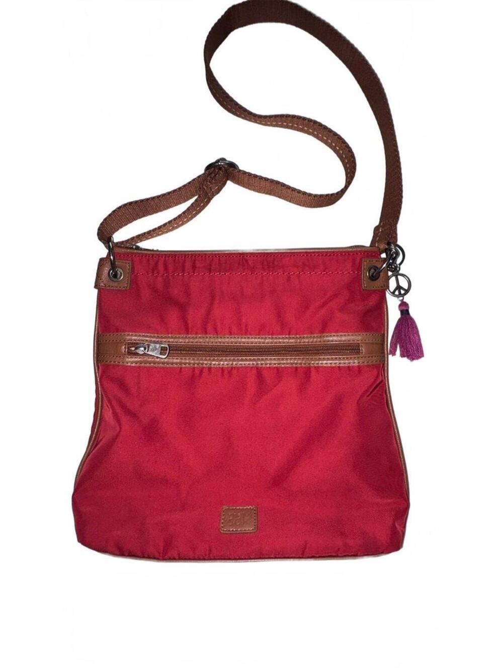 -The Sak- Crimson Esperato Nylon Crossbody Bag